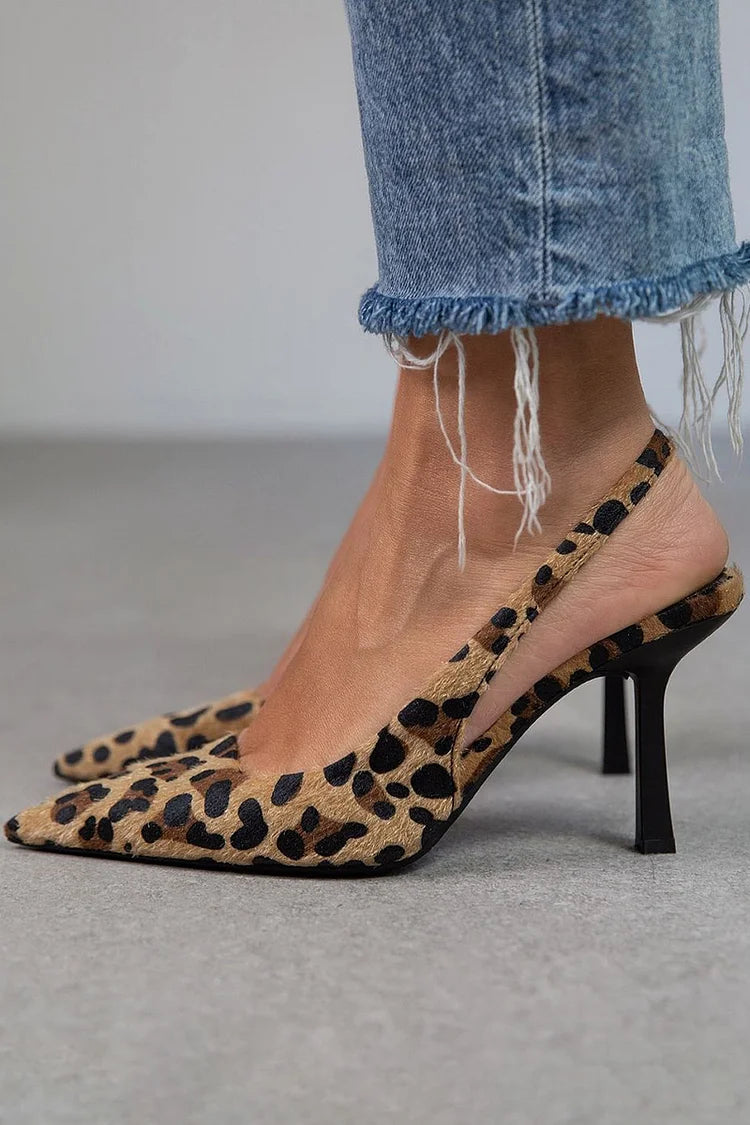 Margherita | Leopard D'Orsay Pump