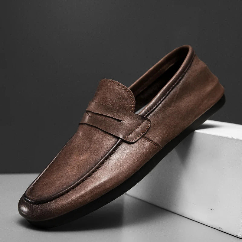 Oscar | Leather Loafers for Men