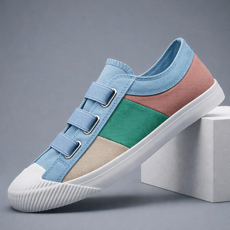 Claude Monet Canvas Sneakers