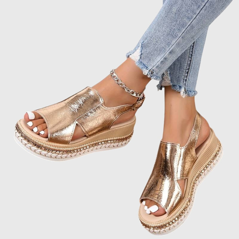 Stella | Wedge Sandals
