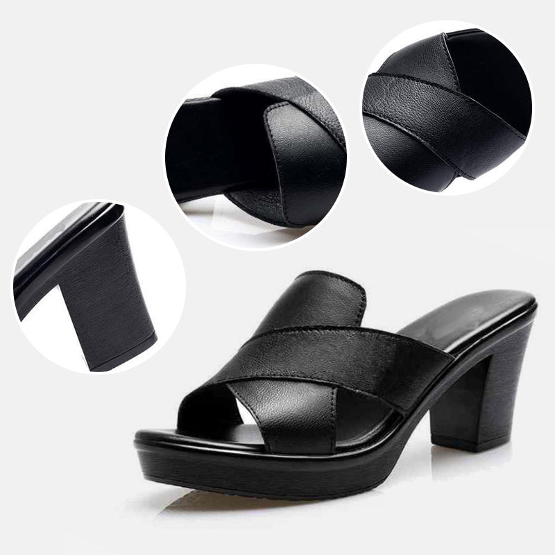 Giovanna | Crossover Platform Sandal