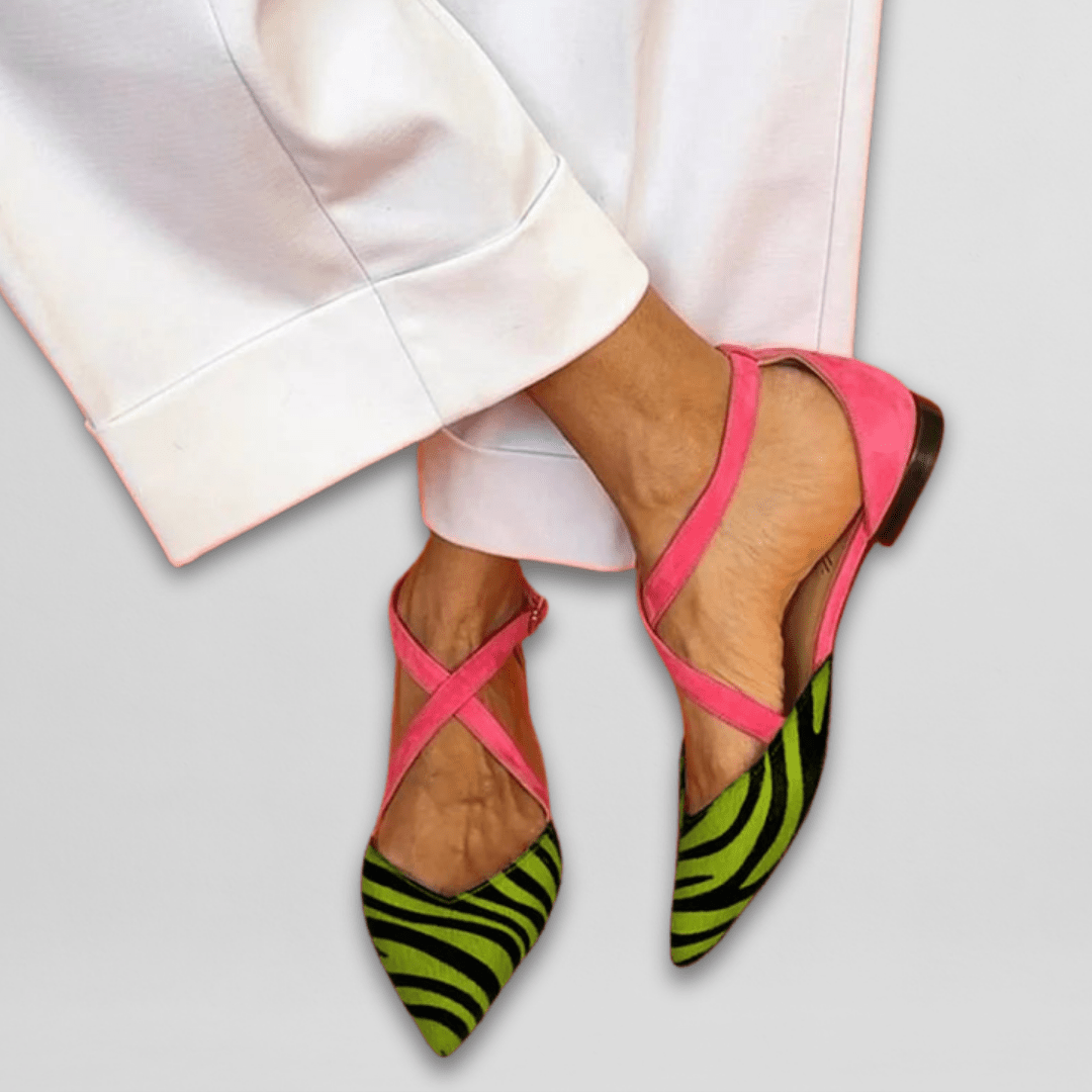 Amelia™ | Strappy Ballet Flats