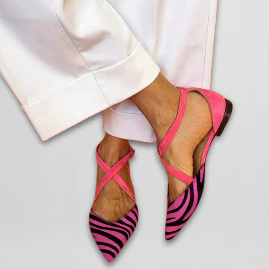 Fernanda | Strappy Ballet Flats