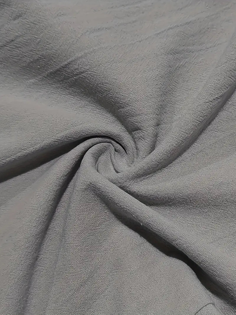 NICHOLS | WIDE LINEN PANTS WITH CORD