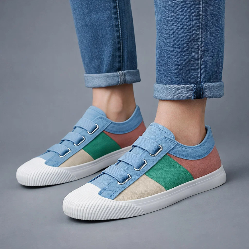 Claude Monet Canvas Sneakers