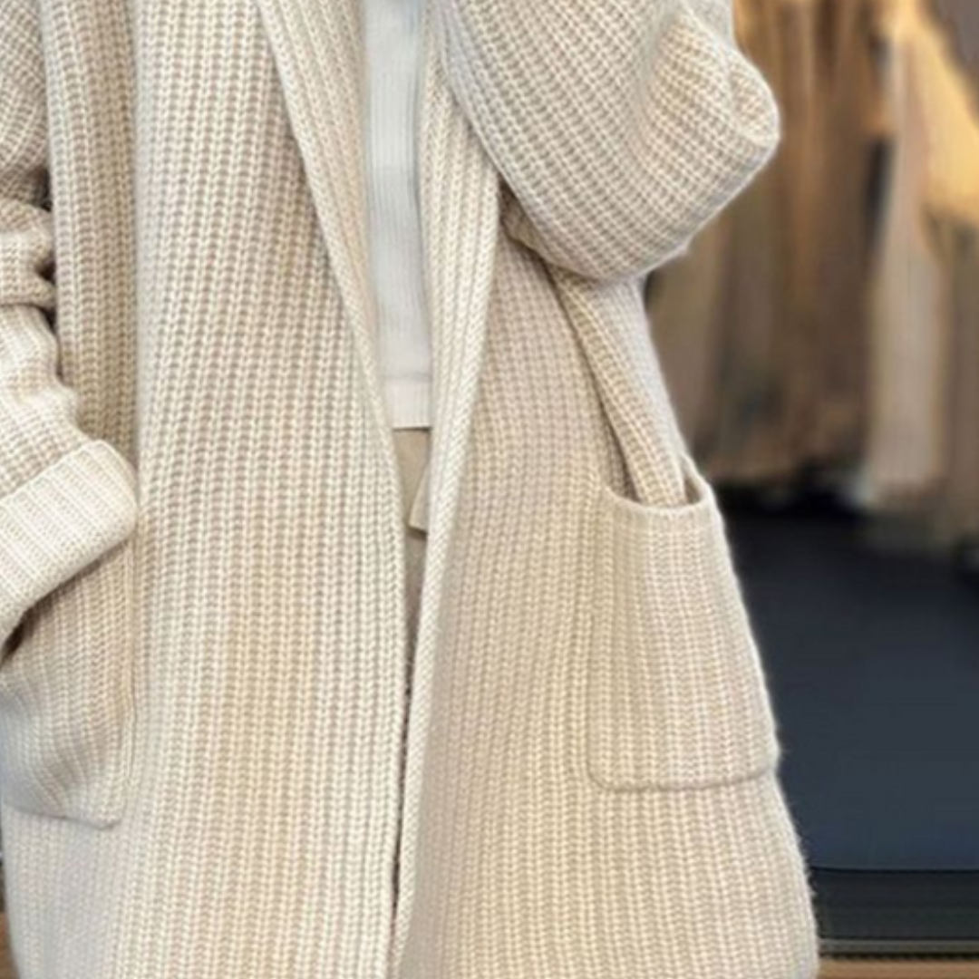 THALIRA WOOL CARDIGAN