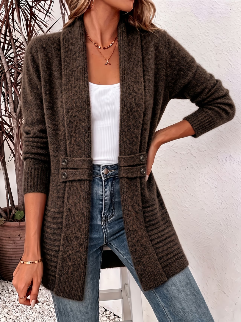 Hazel Cozy Knitted Cardigan