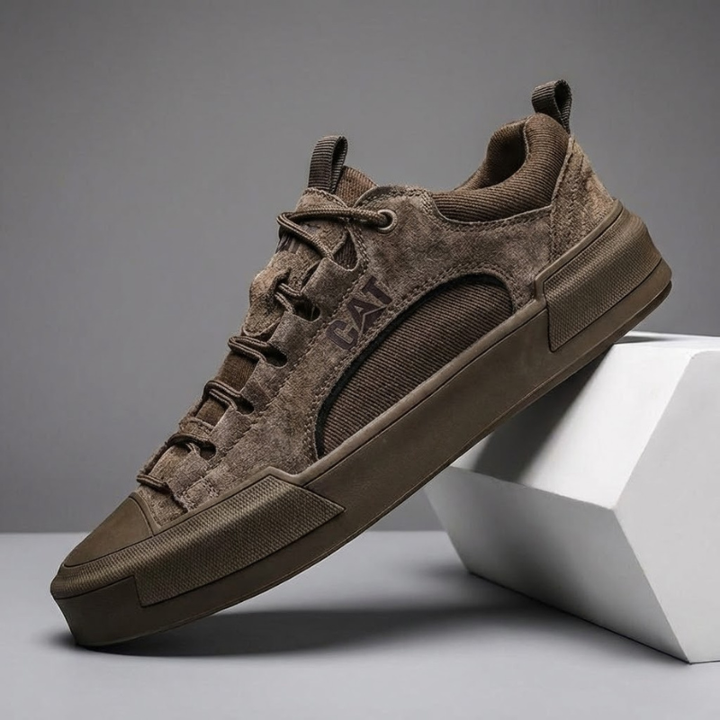CAT® UrbanEdge Leather Sneakers