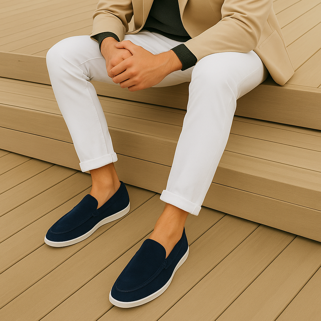 Louis | Elegant Suede Loafers