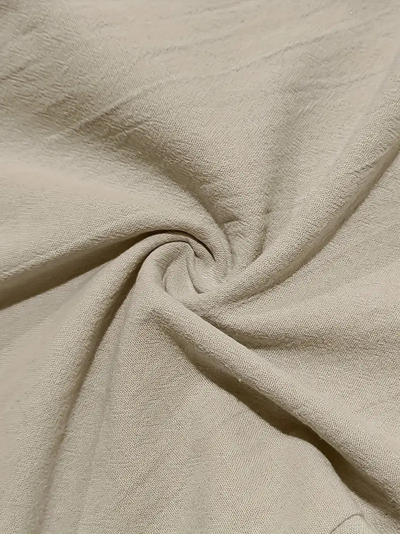 NICHOLS | WIDE LINEN PANTS WITH CORD