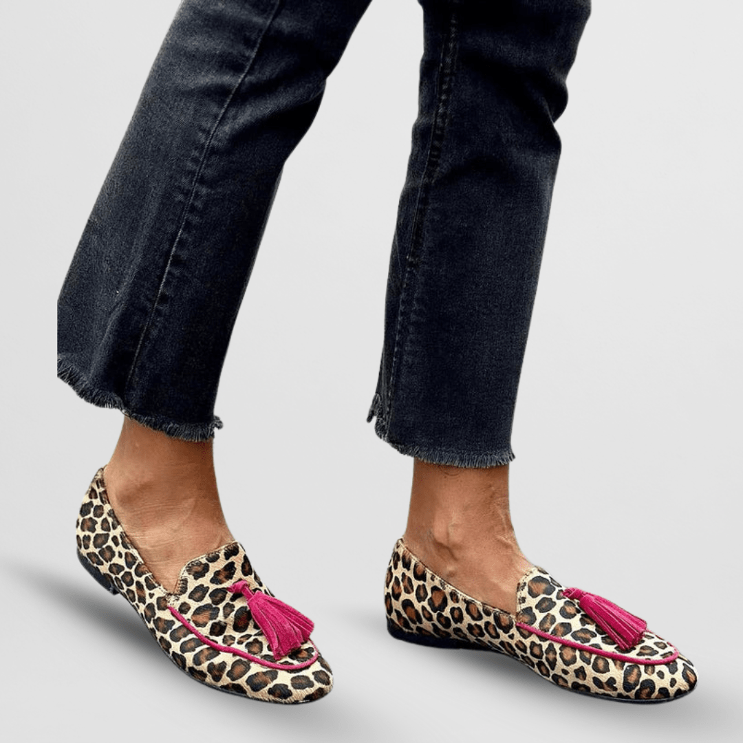 Olivia™ | Fringe Detail Slippers