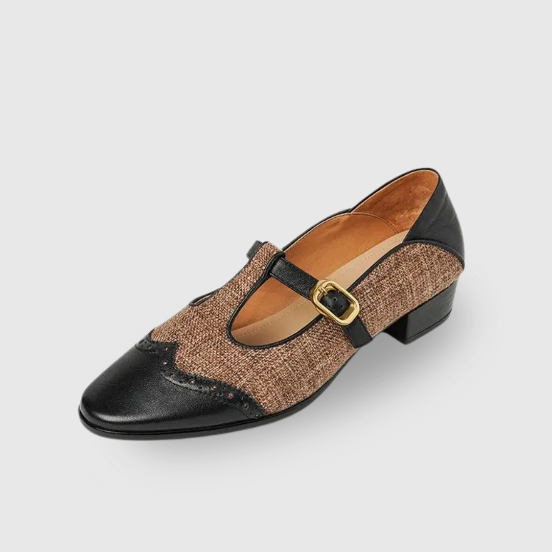 Adeline™ | Vintage T Strap Shoes