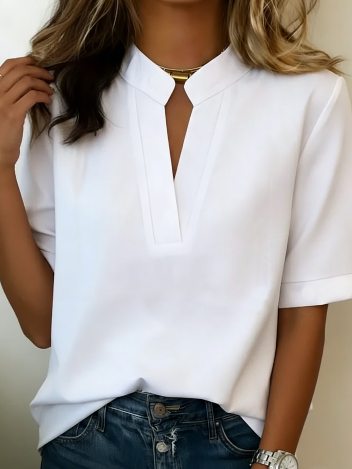 Penelope | Collared Blouse
