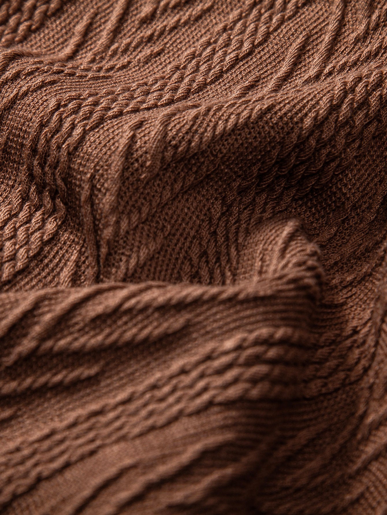 Textuur Jacquard Cubaanse Shirt & Kreukel Textuur Rechte Pantalon