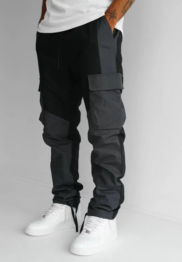Alaves Multi-Pocket Cargo Pants with Inserts