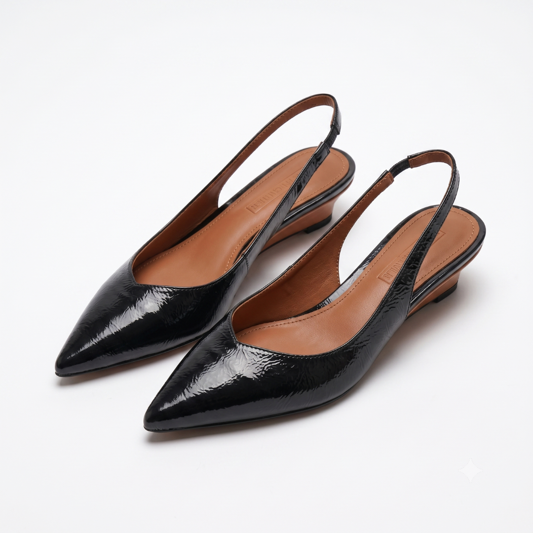 Natalia | Pointed Toe Comfort Heel