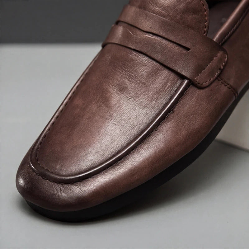 Oscar | Leather Loafers for Men