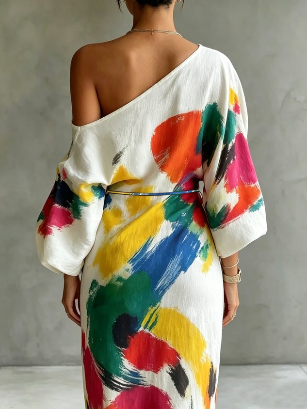 Alice | One-Shoulder Maxi Dress