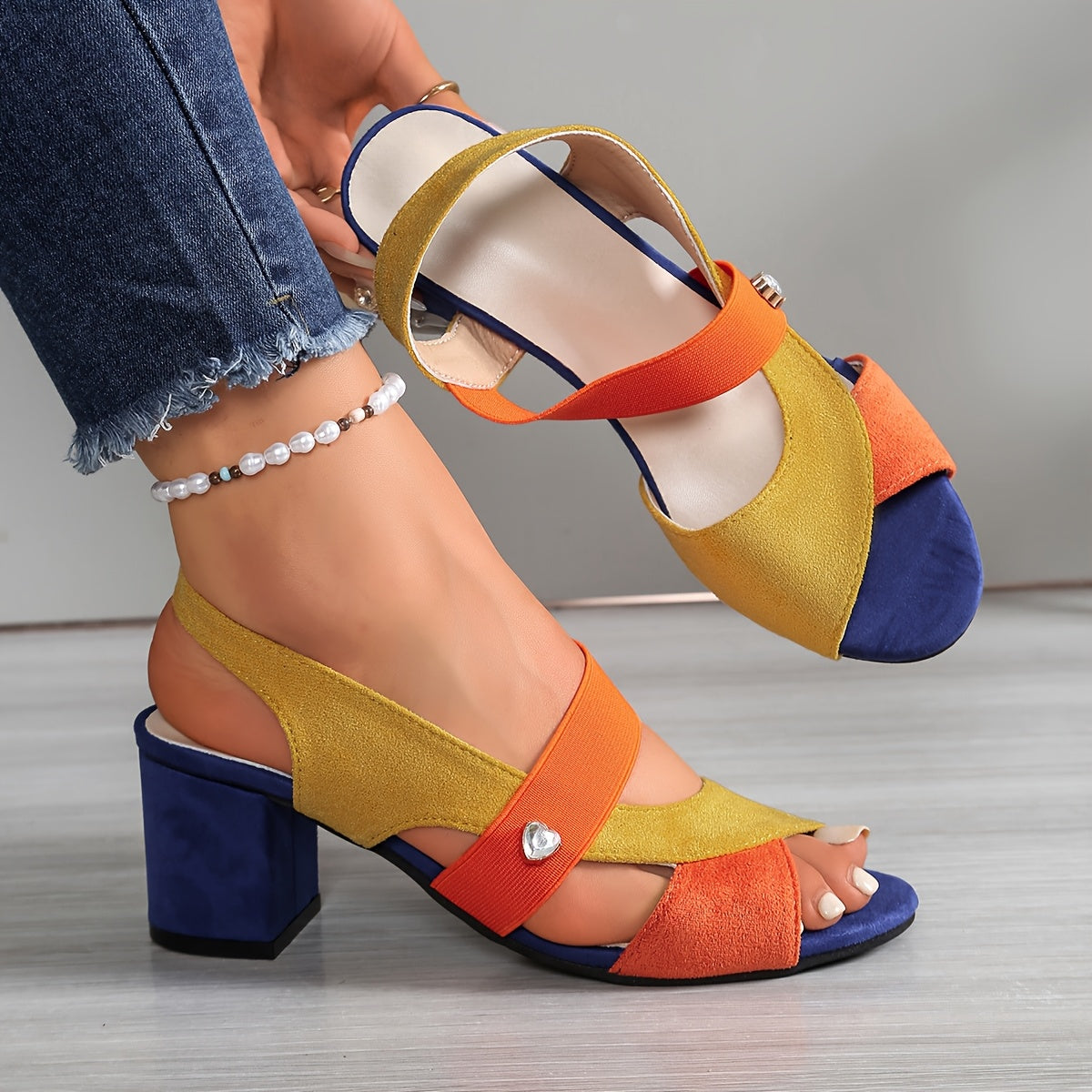 Lucia | Block Heel Comfort Shoe
