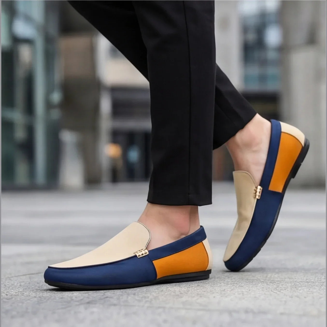 Adrian | Canvas Loafers for Men