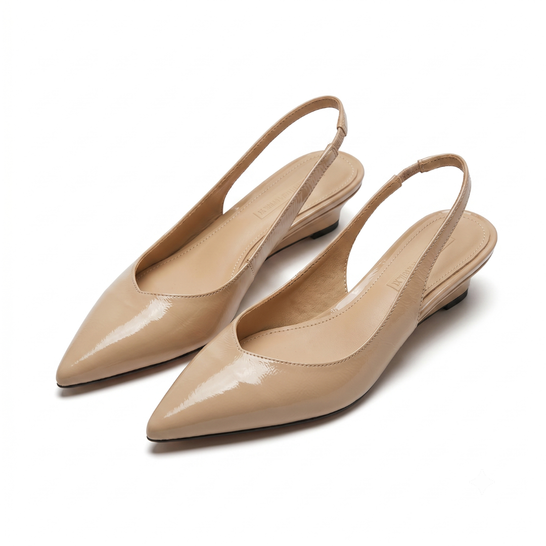 Natalia | Pointed Toe Comfort Heel
