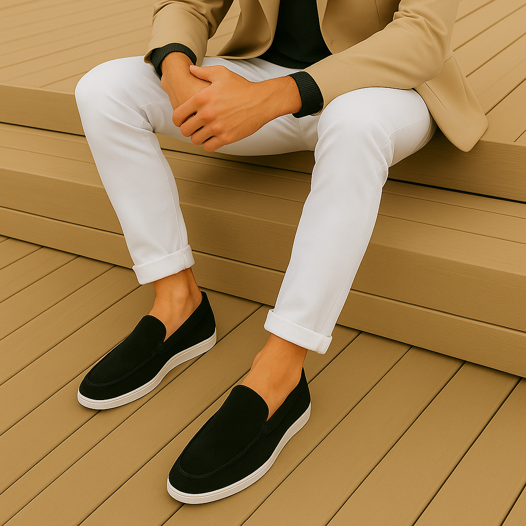 Louis | Elegant Suede Loafers