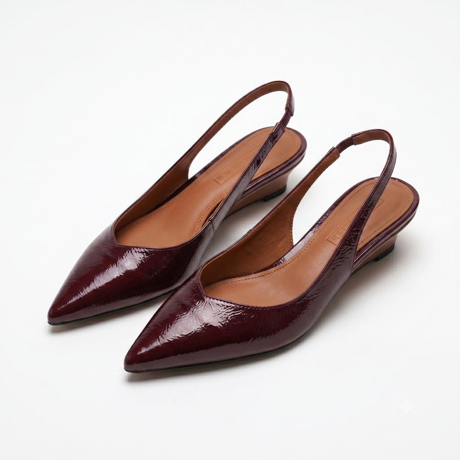 Natalia | Pointed Toe Comfort Heel