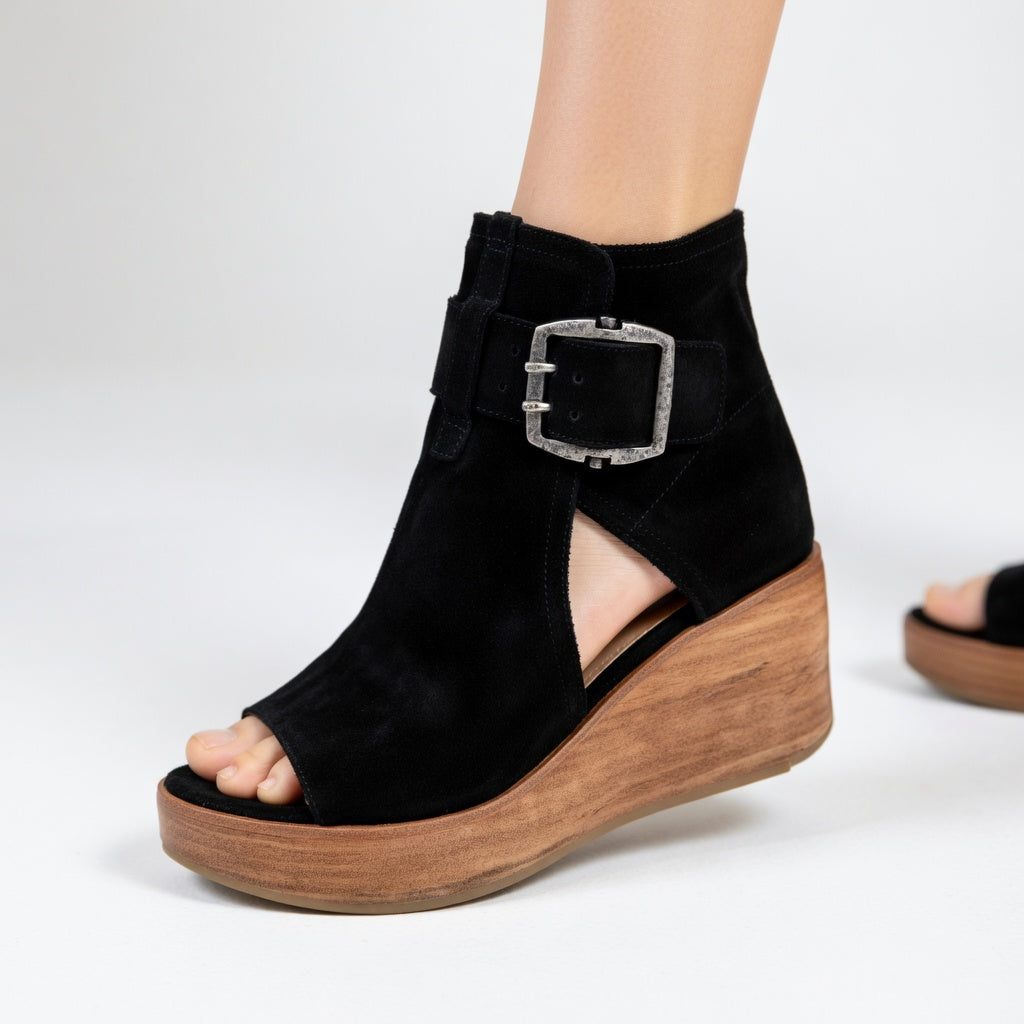 Wendy Wedge Ankle Boots