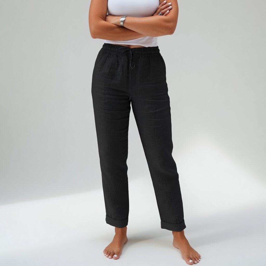 Albertine - 100% Cotton Fluid Comfort Trousers