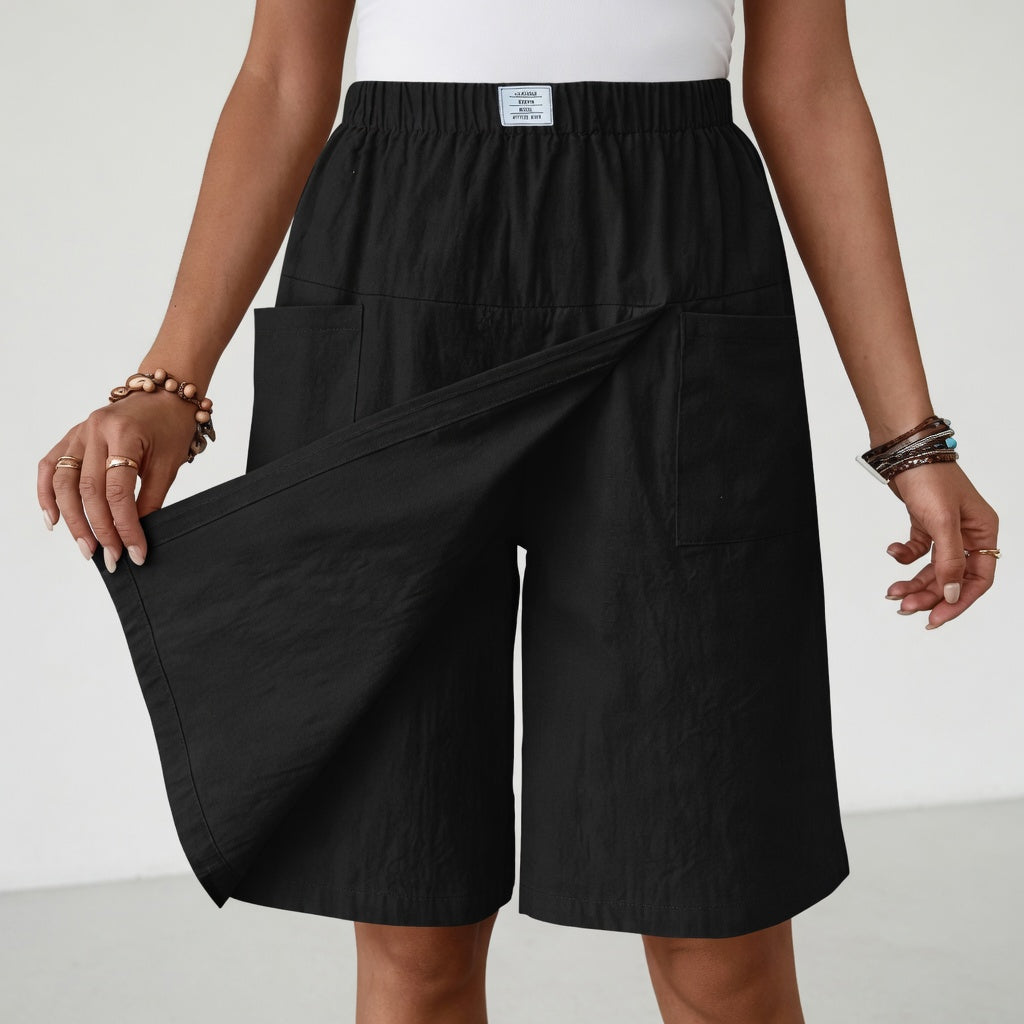 Angelina Wrap-Front Skort