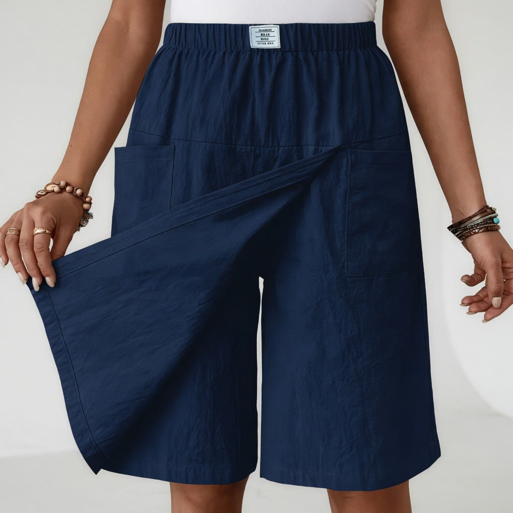 Angelina Wrap-Front Skort