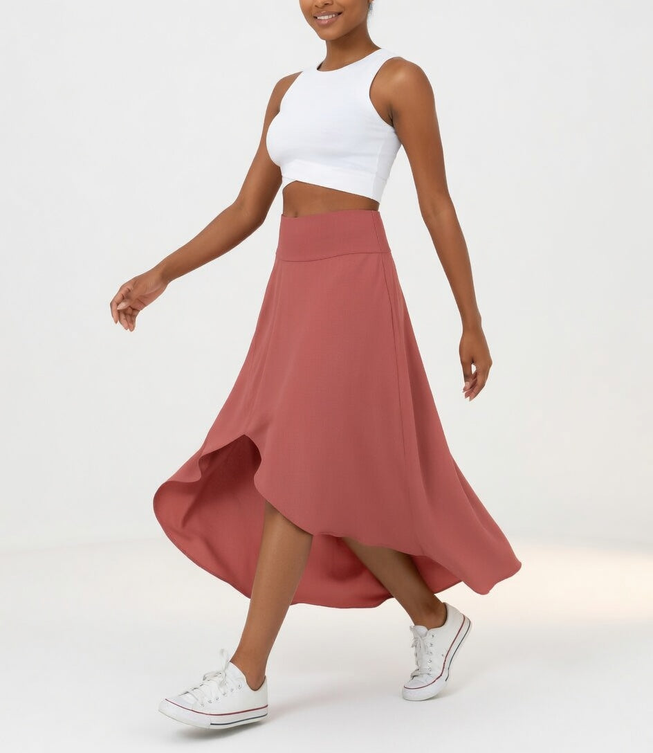 Lysena - Fluid Asymmetric Skirt