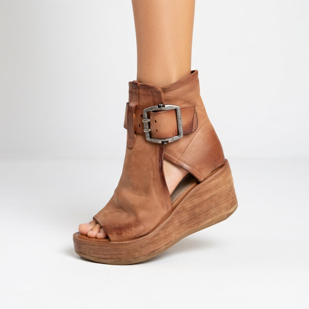 Wendy Wedge Ankle Boots