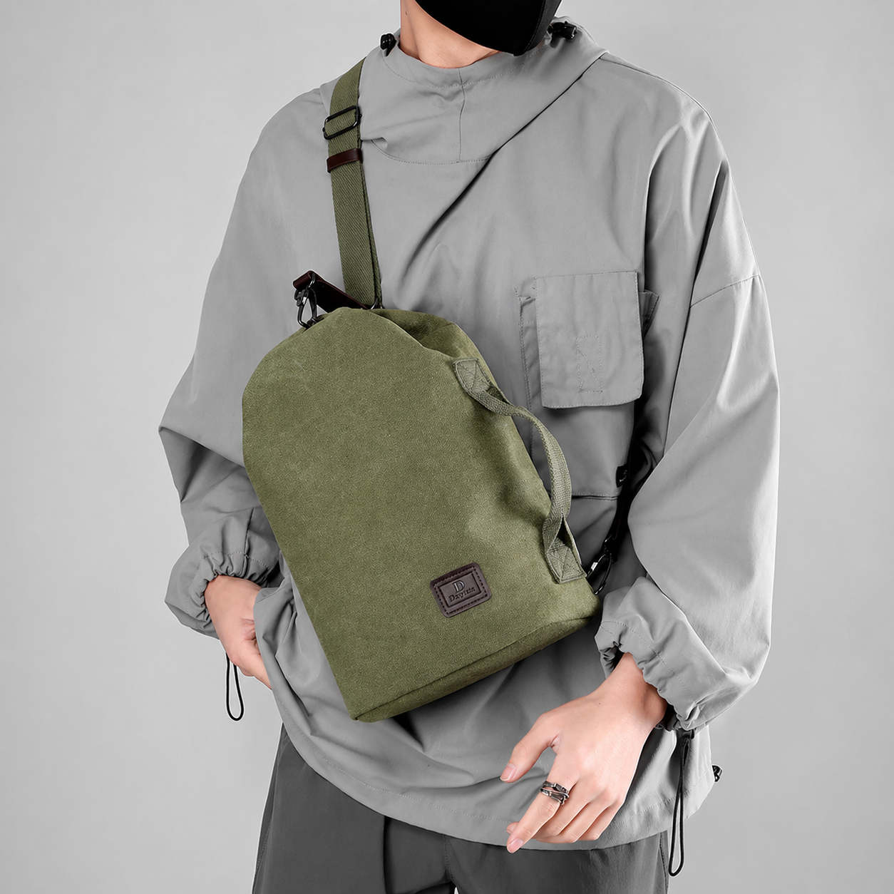 Ethan Canvas Sling Bag