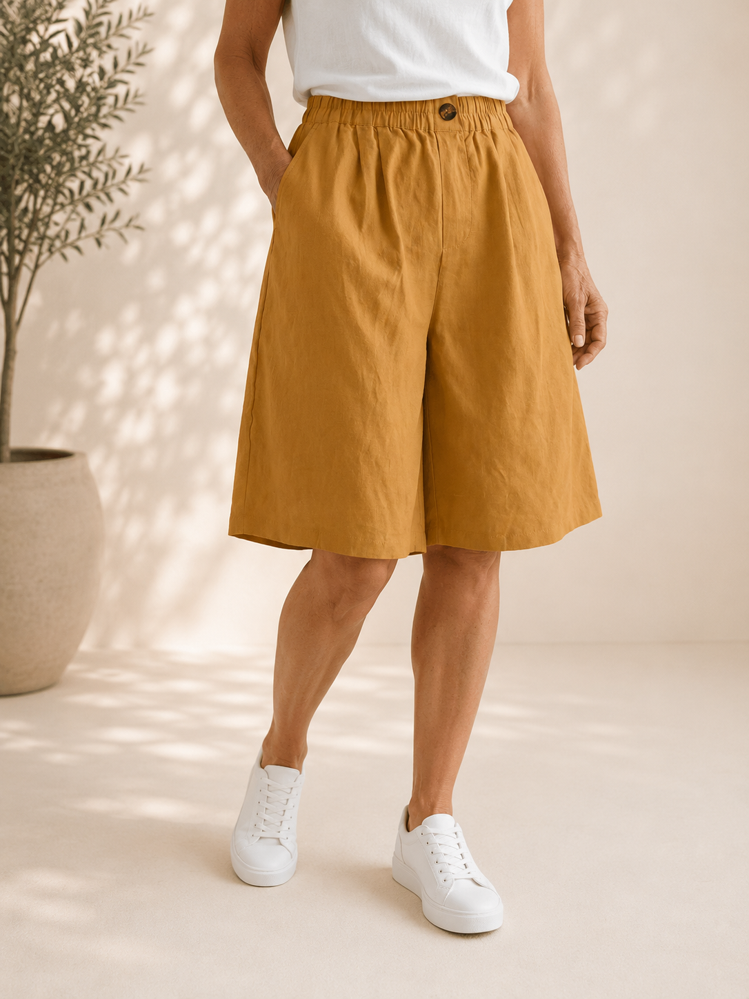 Florence Wide - Leg Summer Shorts