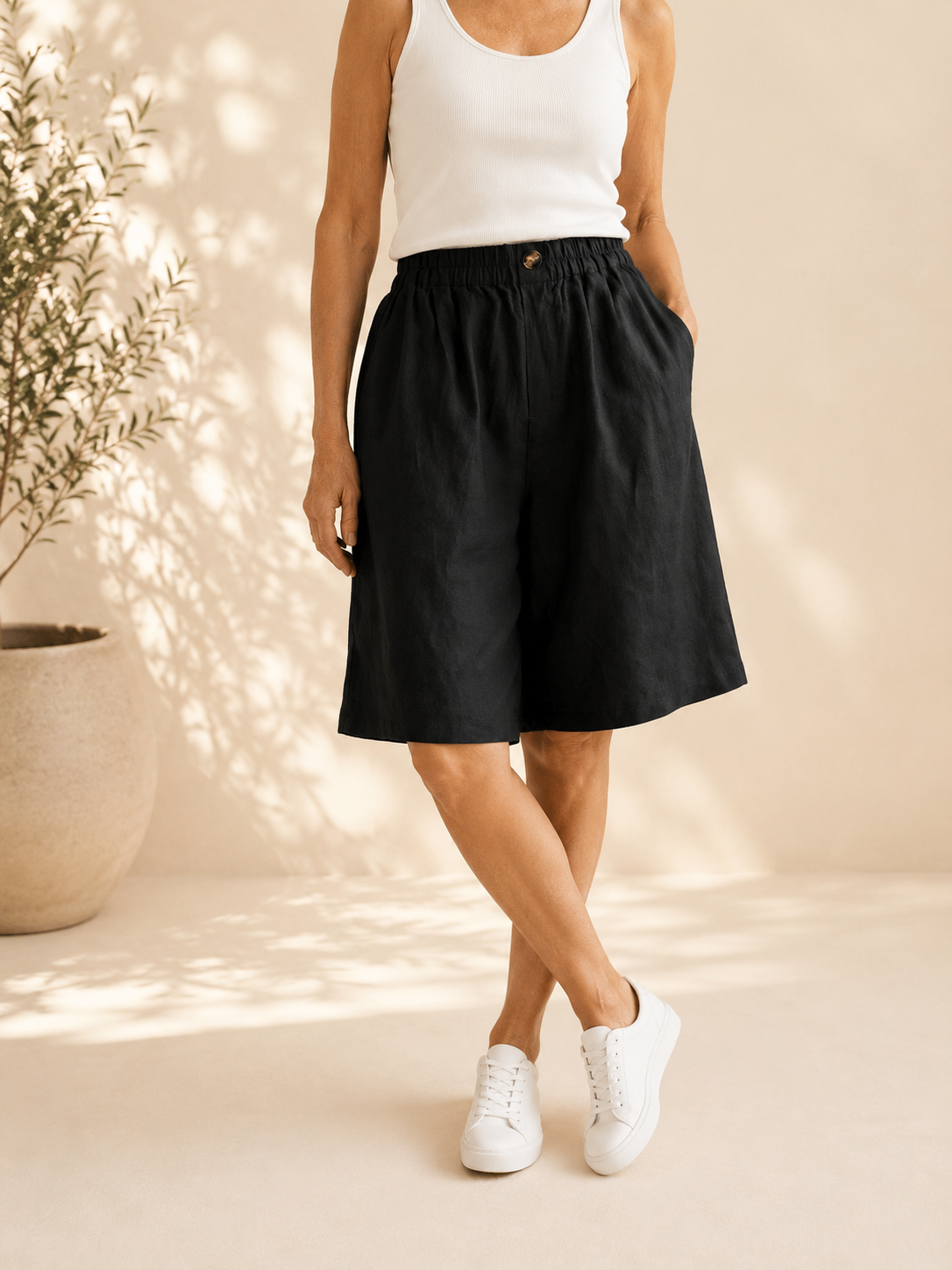 Florence Wide - Leg Summer Shorts
