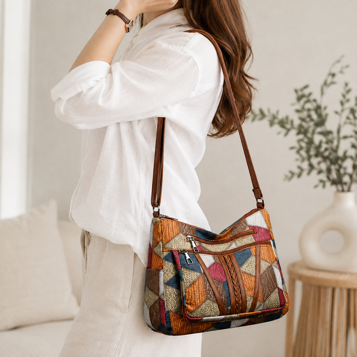 Annie - Patchwork Bag