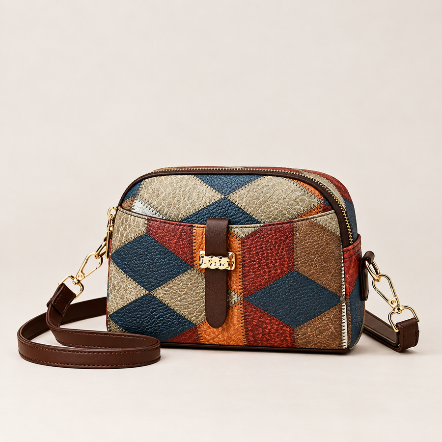 Sienna | Patchwork Crossbody Bag