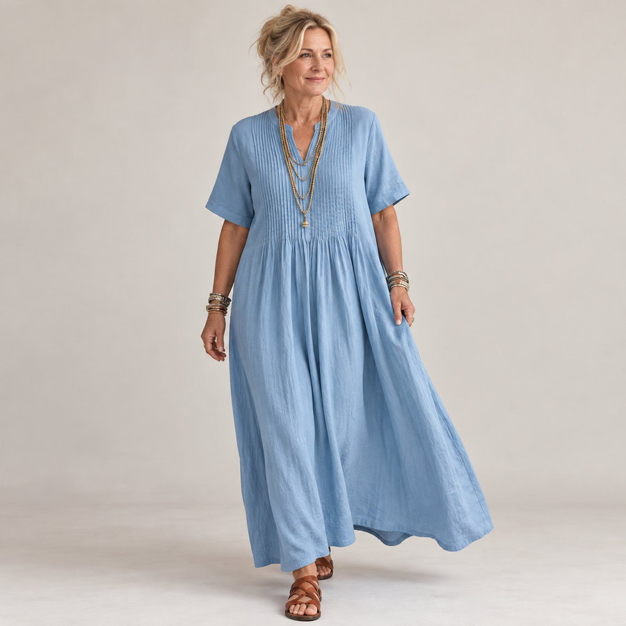 Lara | Pleated Dress