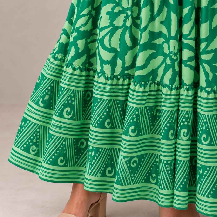 Marielle | Button Front Midi Dress