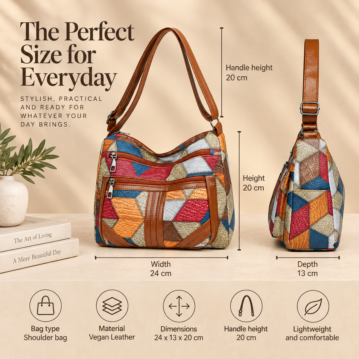Annie - Patchwork Bag