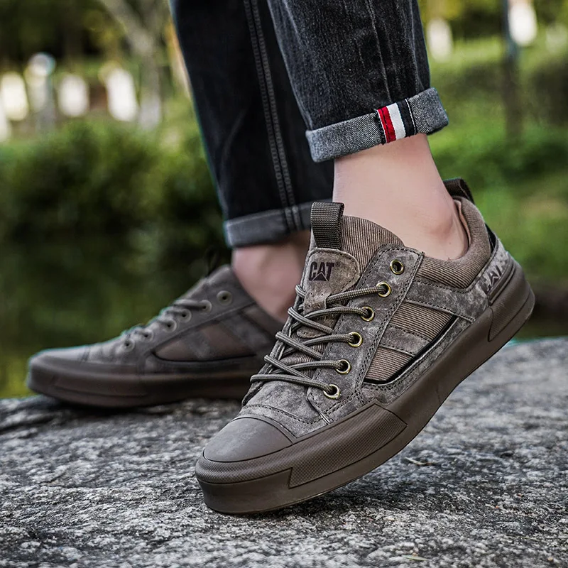 CAT® UrbanDrift Leather Sneakers
