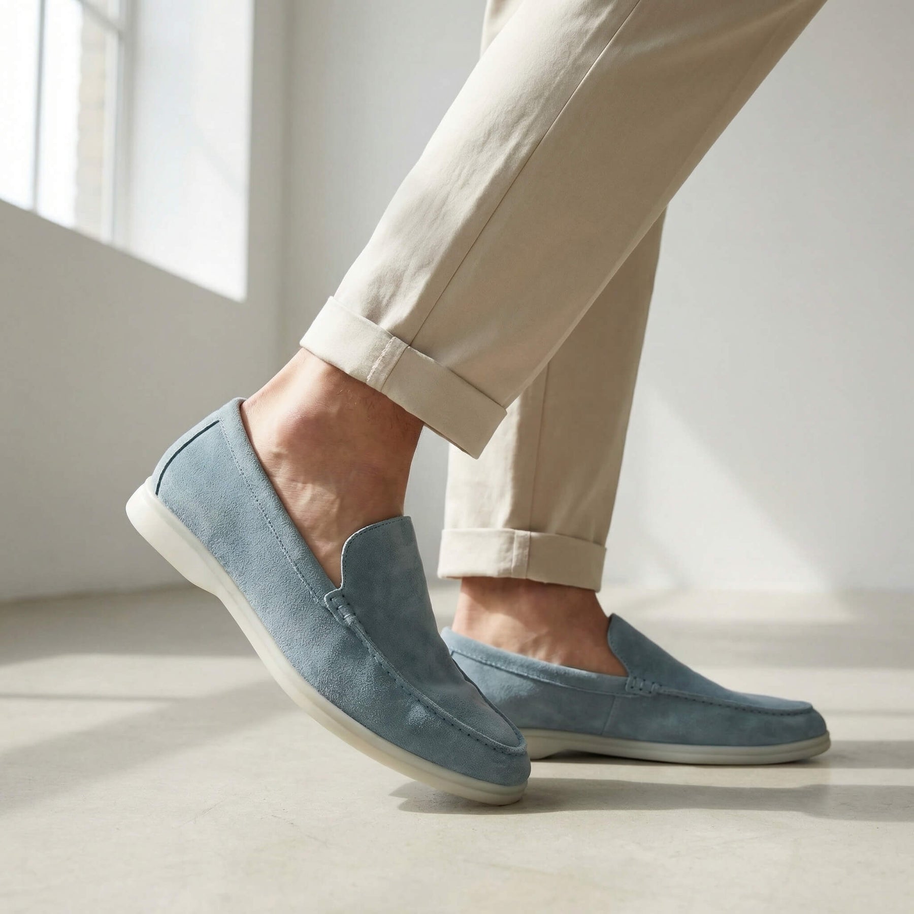Bruno | Suede Loafers for Men