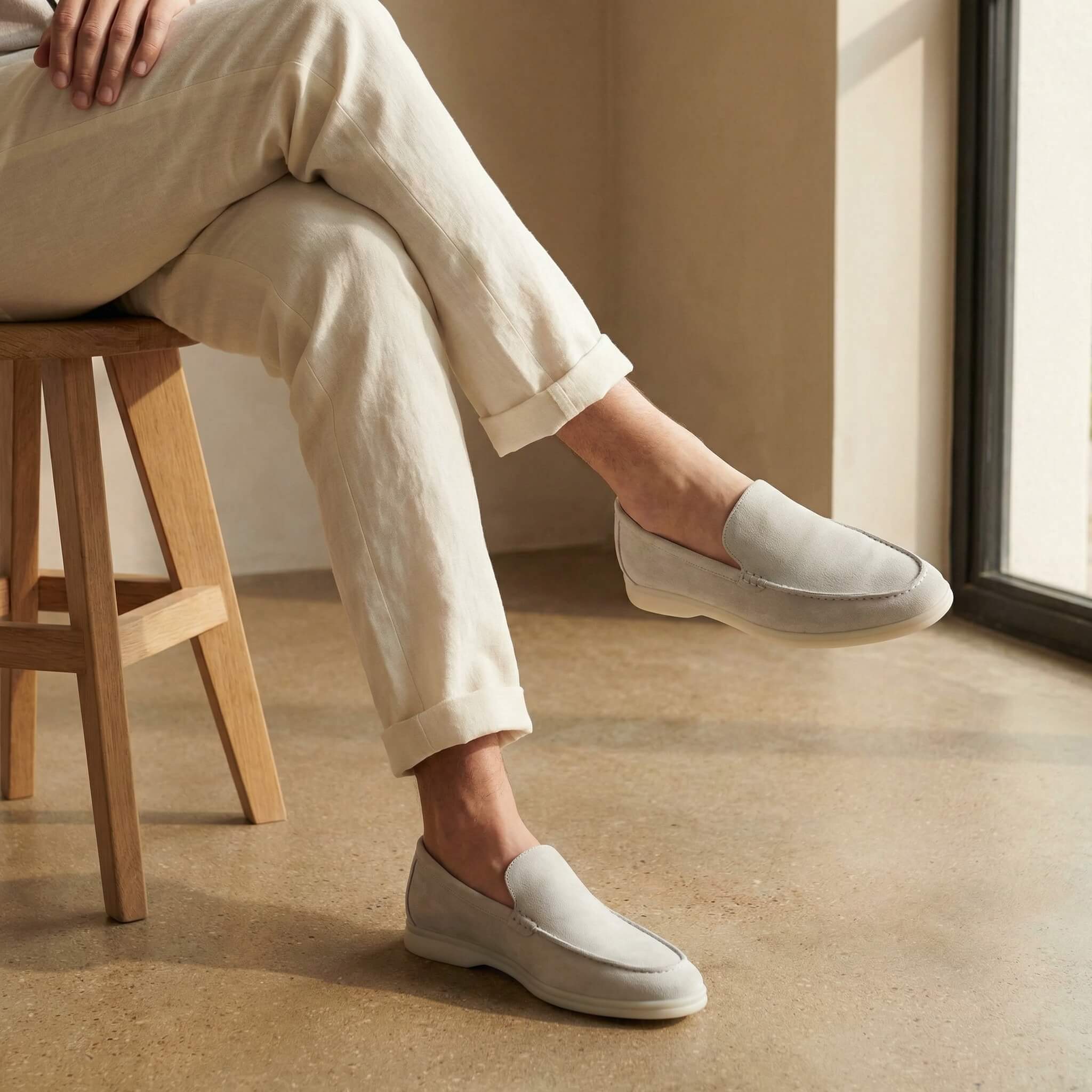 Bruno | Suede Loafers for Men