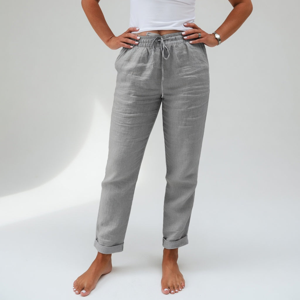 Albertine - 100% Cotton Fluid Comfort Trousers