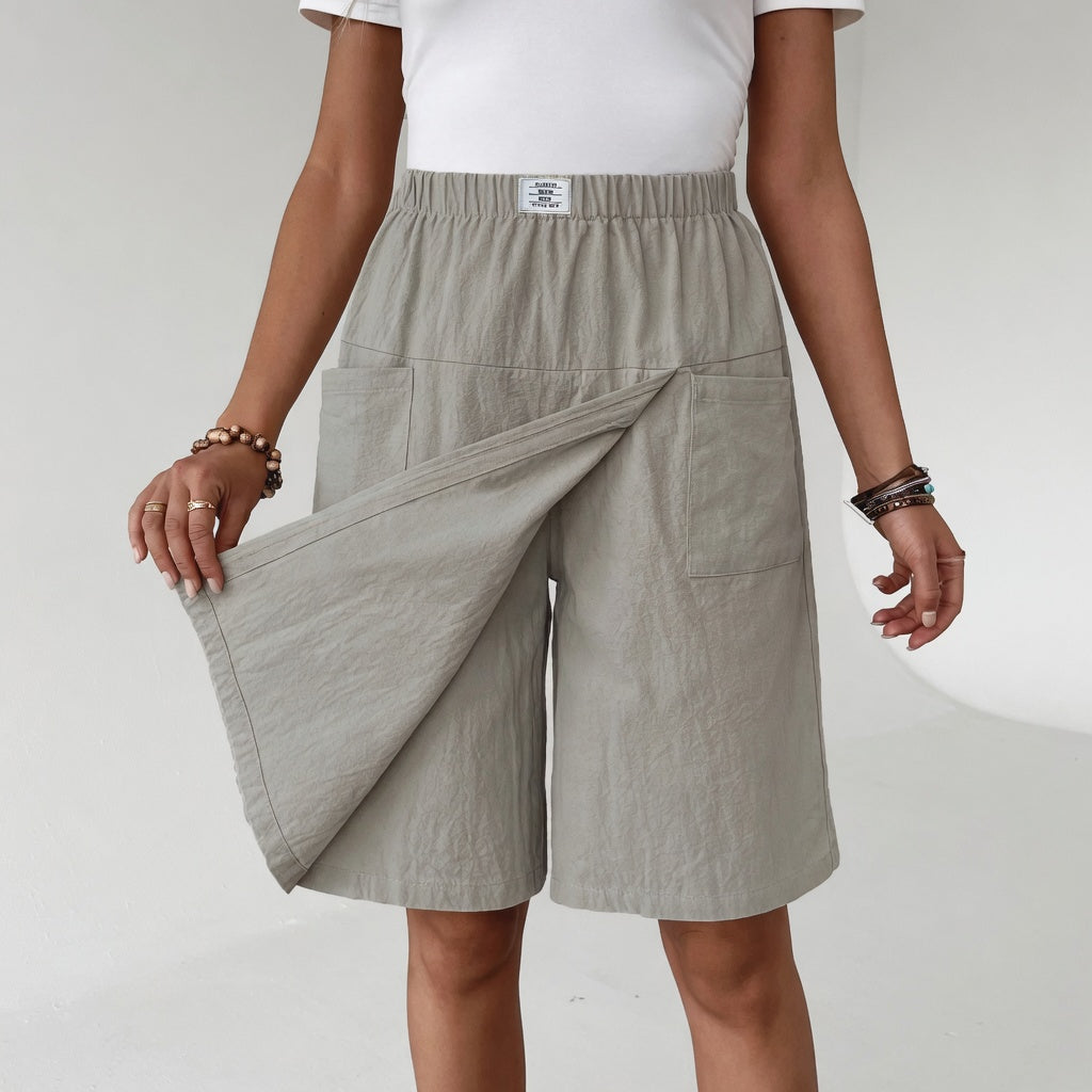 Angelina Wrap-Front Skort