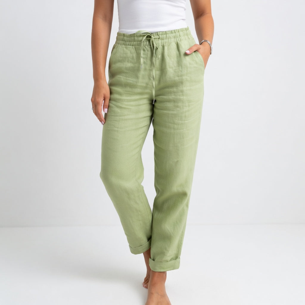 Albertine - 100% Cotton Fluid Comfort Trousers