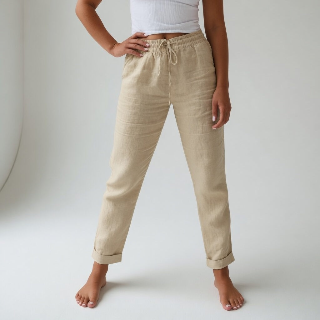 Albertine - 100% Cotton Fluid Comfort Trousers