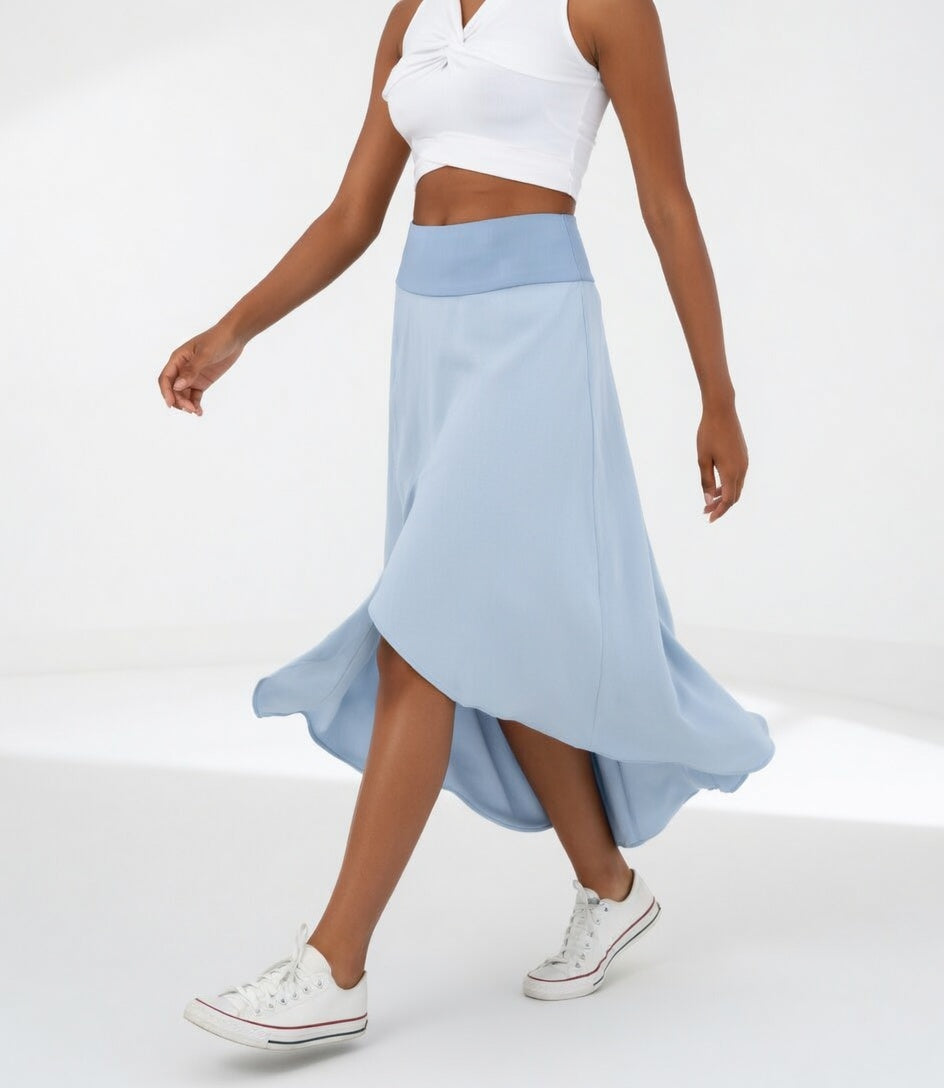 Lysena - Fluid Asymmetric Skirt