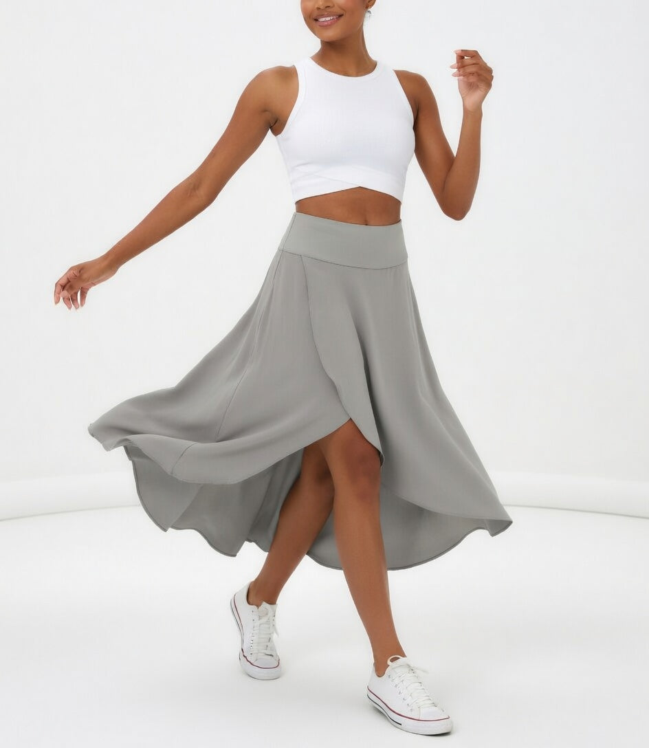 Lysena - Fluid Asymmetric Skirt